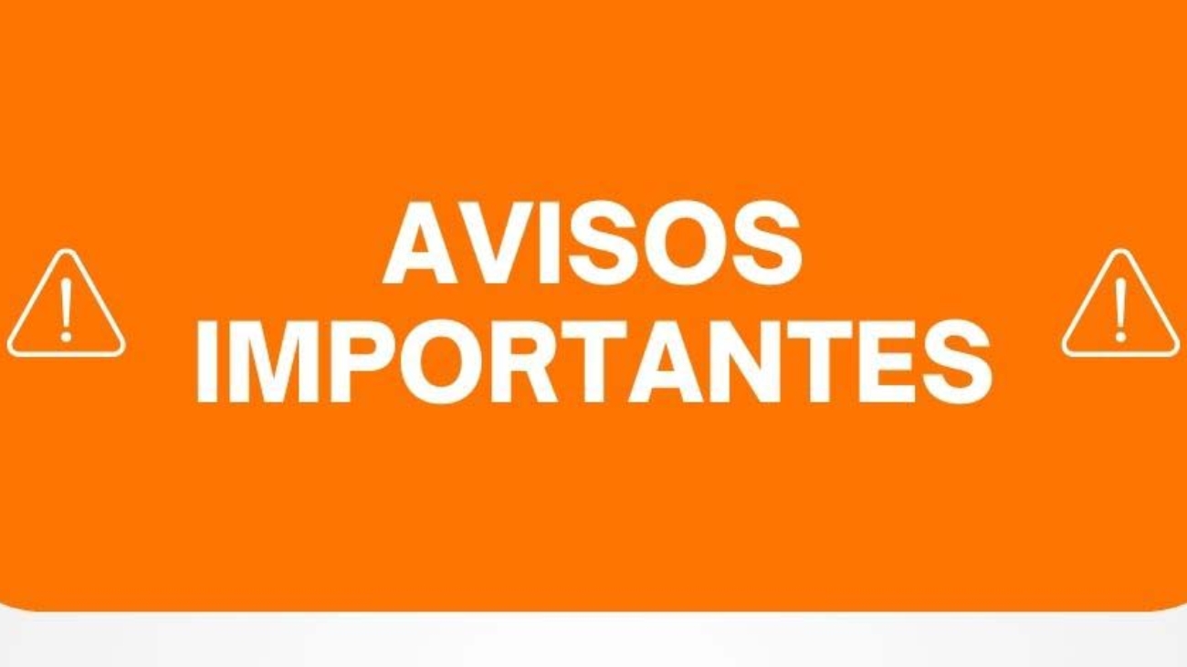 Instagram Post comunicado simples laranja e branco - 1